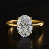 Emerald Gold/Silver Women's Ring