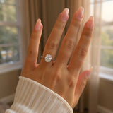 Emerald Gold/Silver Women's Ring