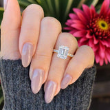 Emerald Gold/Silver Women's Ring